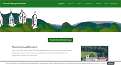 Desktop Screenshot of pfarre-kirchberg.at